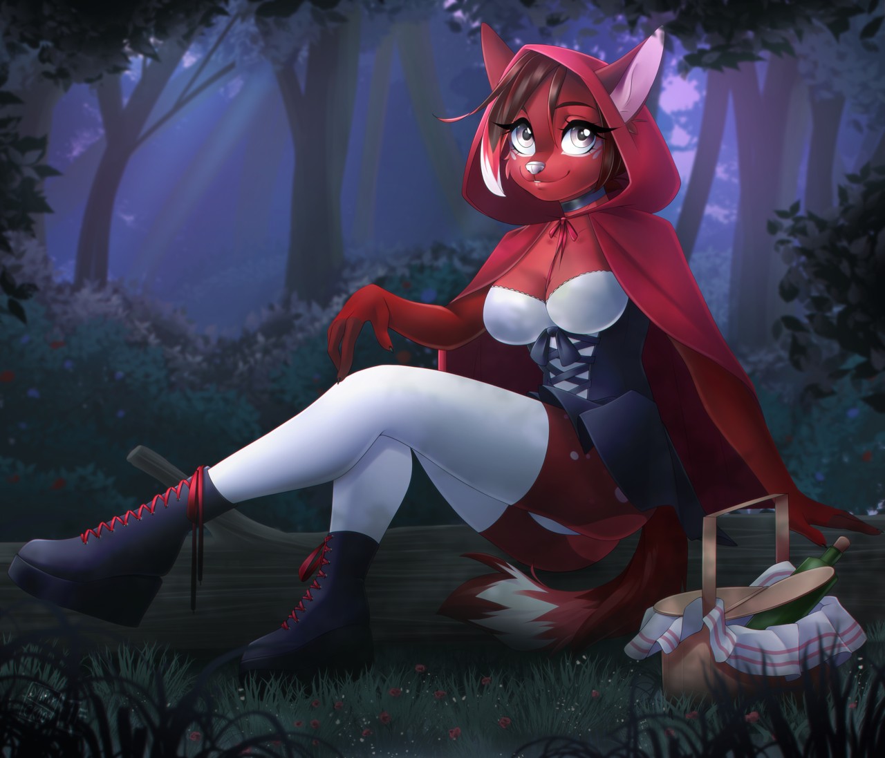 Amelia Chikachi Little Red Riding Hood By Dannyckoo Tresert