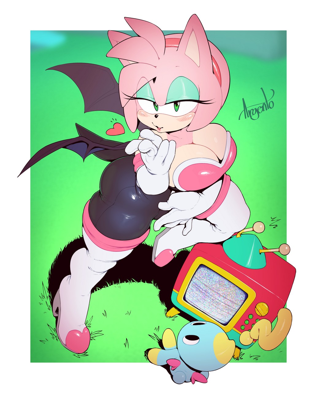 Amy Rose Rouge The Bat By Argent