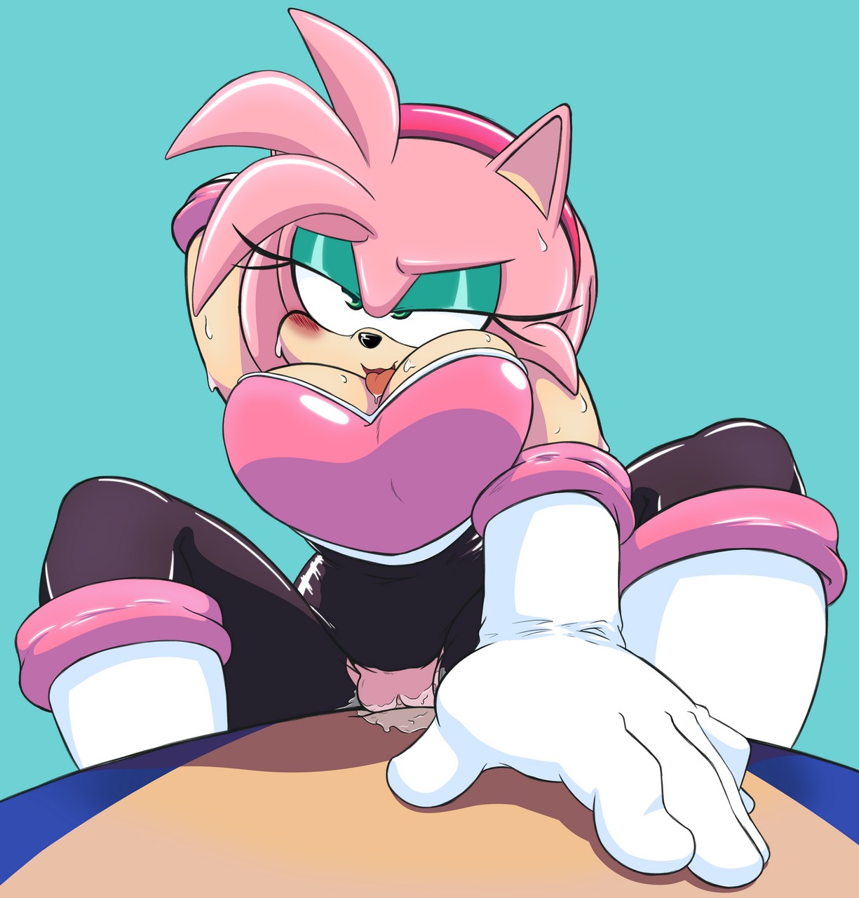 Amy Rose Sonic The Hedgehog By Four Pund