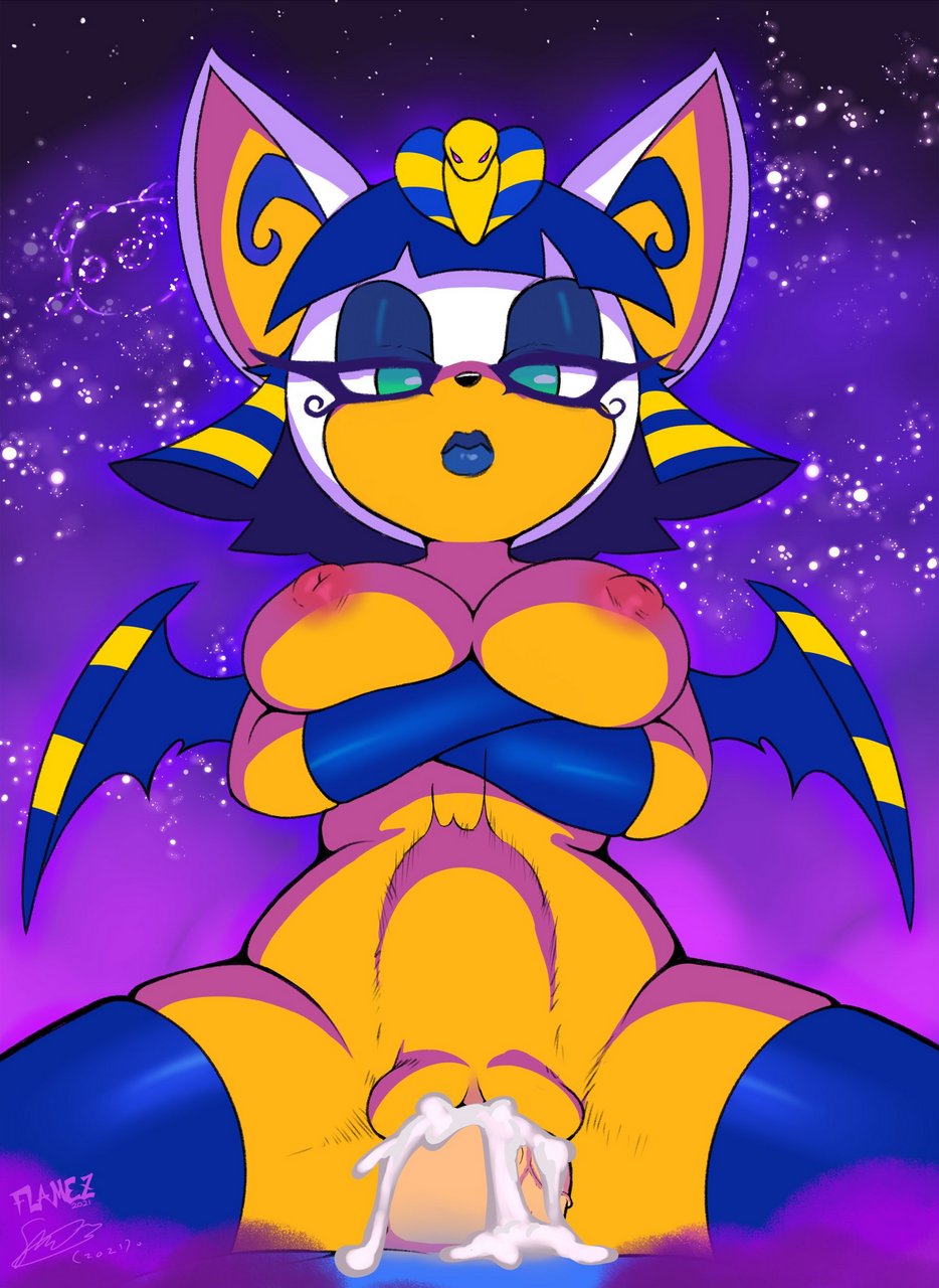 Ankha Animal Crossing Rouge The Bat By Flamez Soin