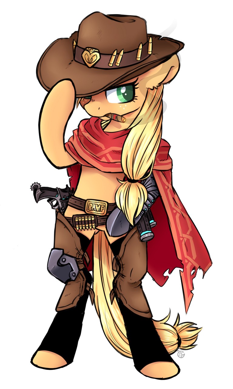 Applejack Mlp Cole Cassidy By Taesug