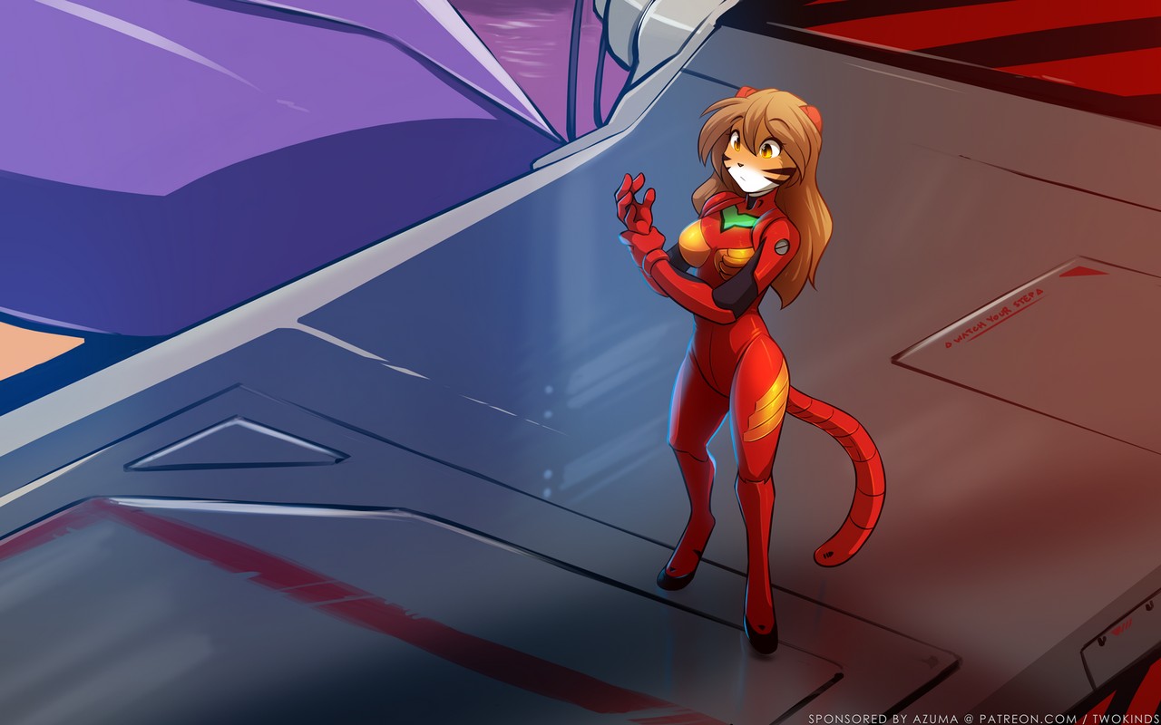 Asuka Langley Soryu Flora Twokinds Webcomic Character By Conditional Dnp Tom Fischbac