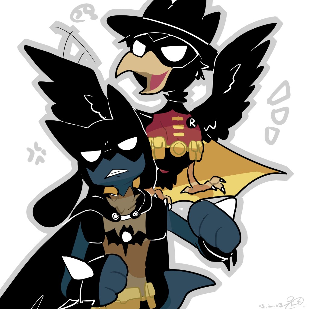 Batman Robin Dc By Bakamaoku