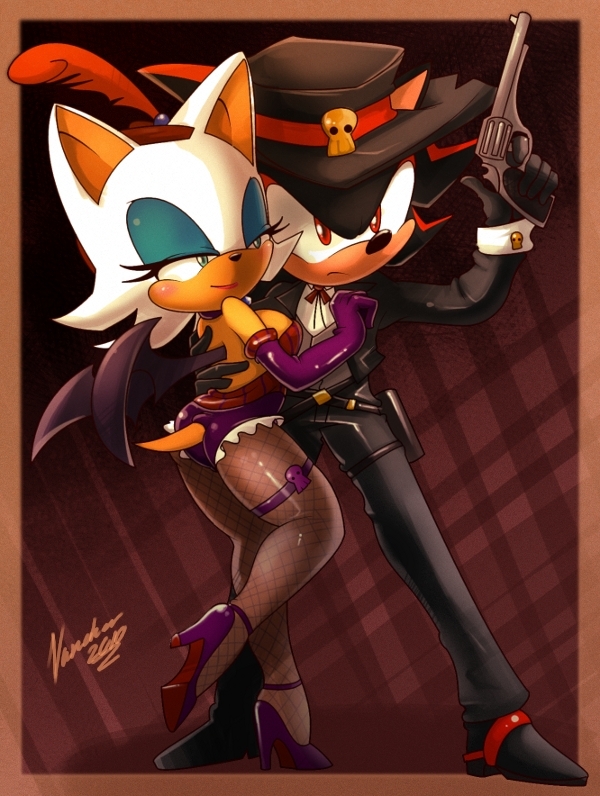 Belle Starr Jesse James Rouge The Bat Shadow The Hedgehog By Nanche