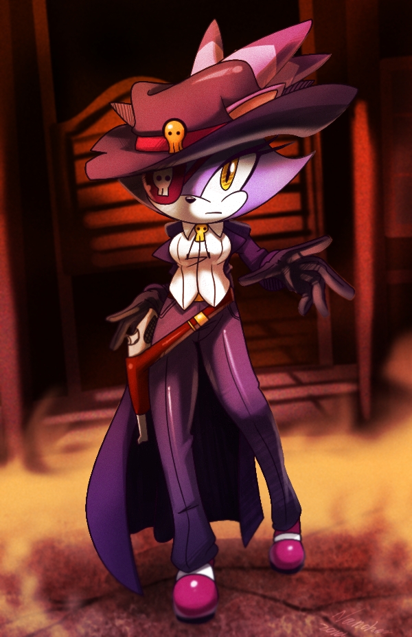 Billy The Kid Blaze The Cat By Nanche