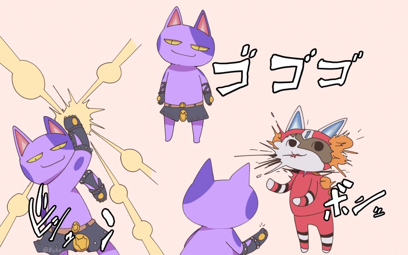 Bob Animal Crossing Kid Cat Animal Crossing Killer Queen By Boke Artis