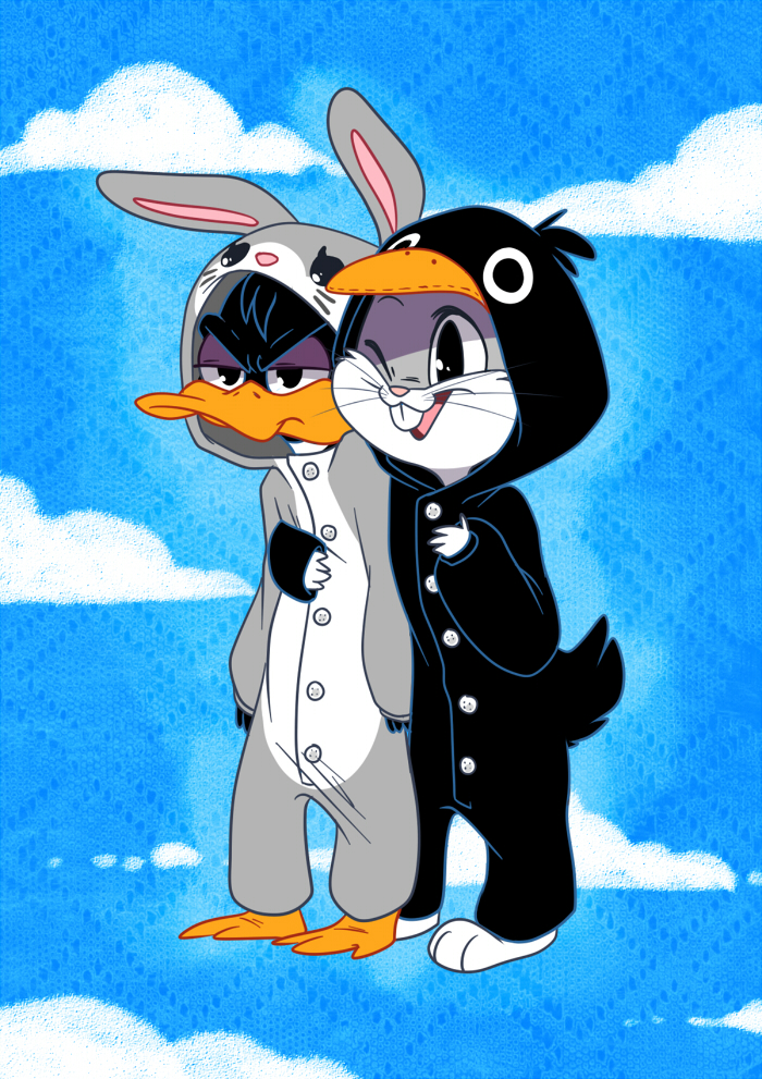 Bugs Bunny Daffy Duck By Not A Comedia