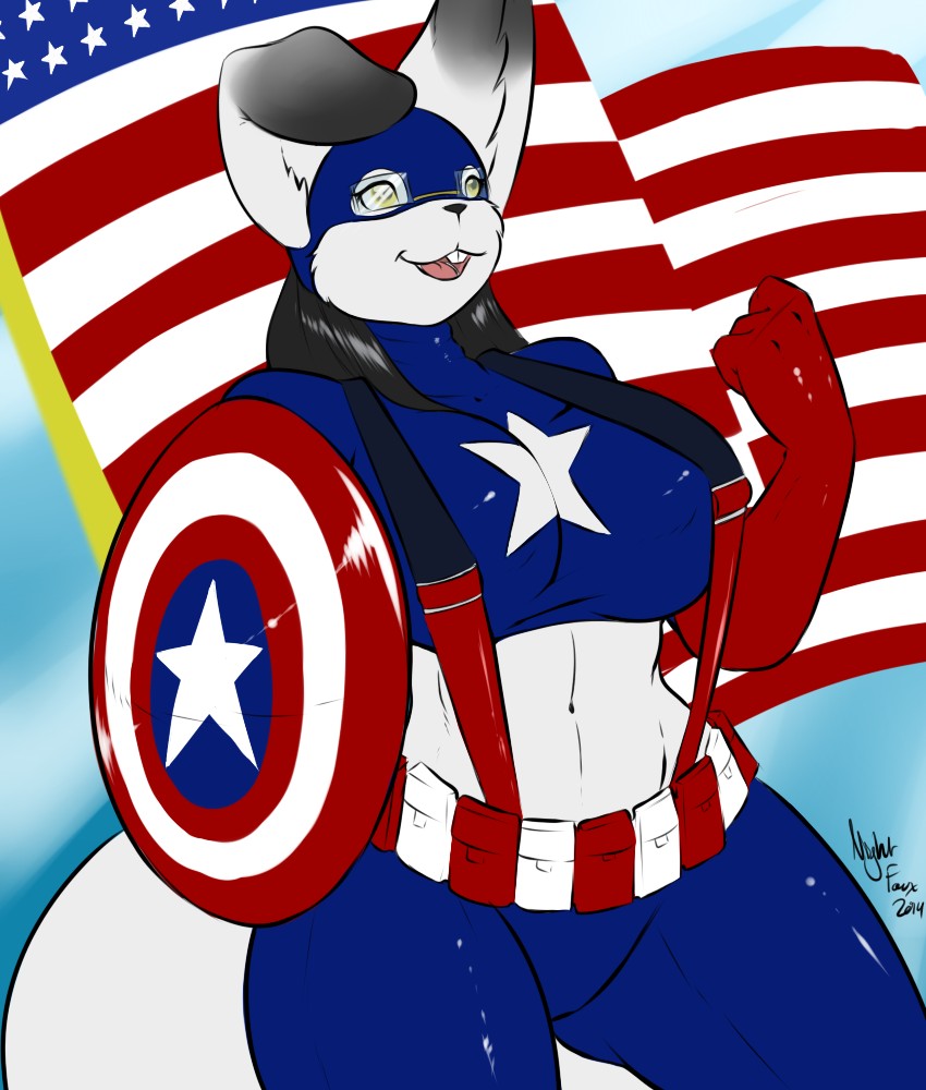 Captain America Cindy By Nightfau