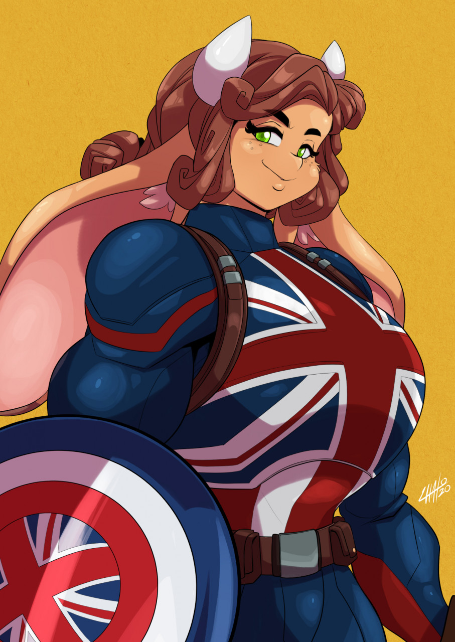 Captain Britain Mora Linda Webcomic Character By Chal