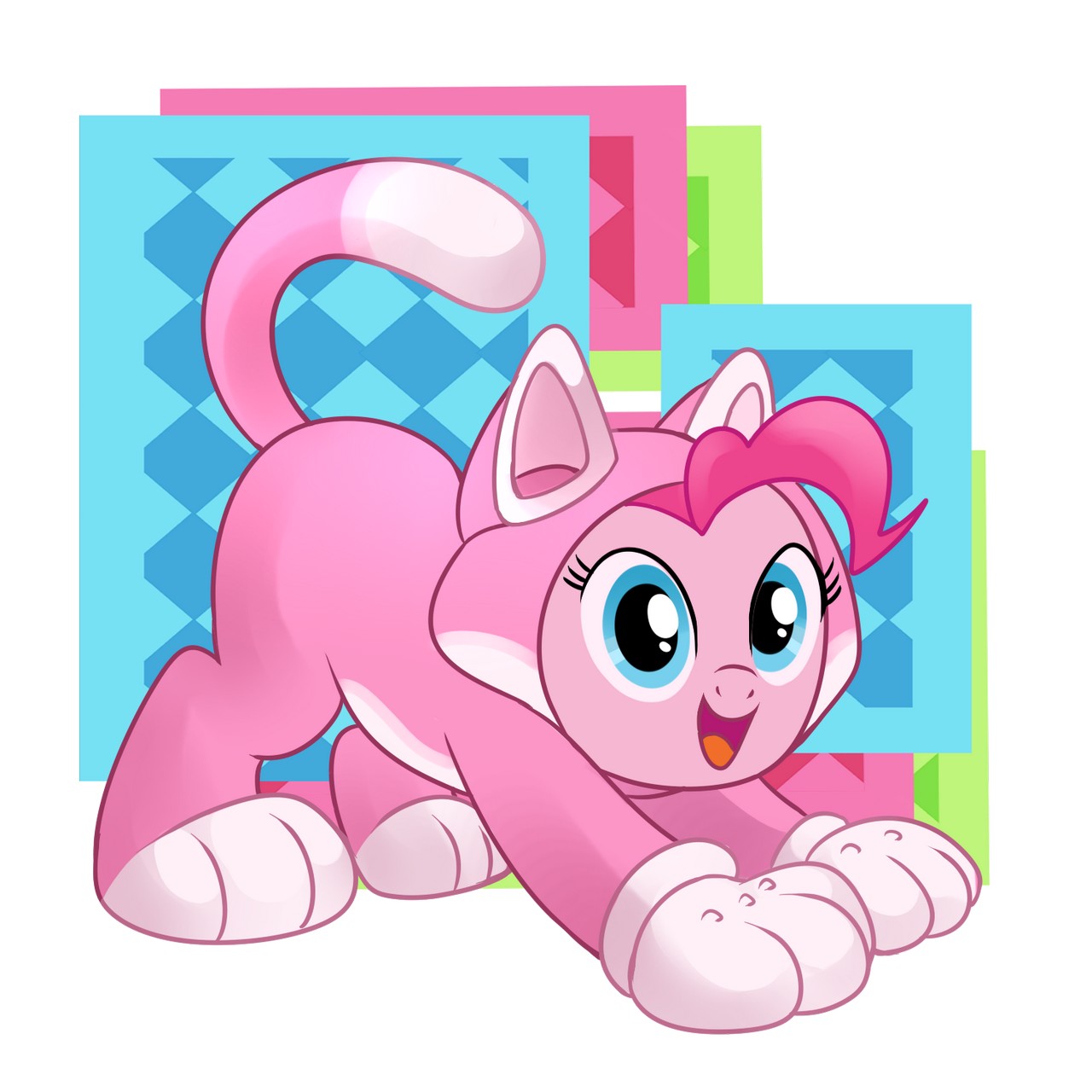 Cat Peach Pinkie Pie Mlp By Madma