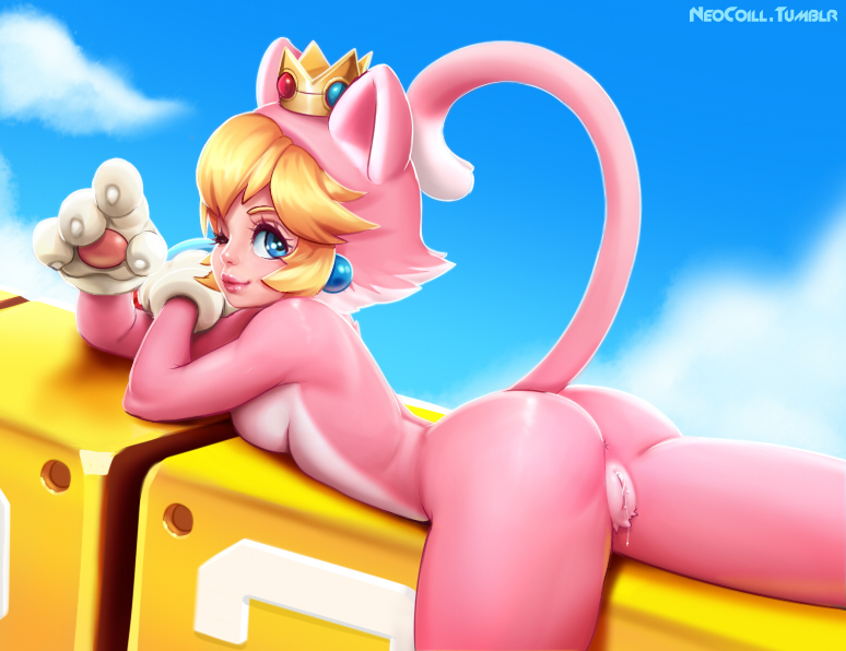 Cat Peach Princess Peach By Neocoil