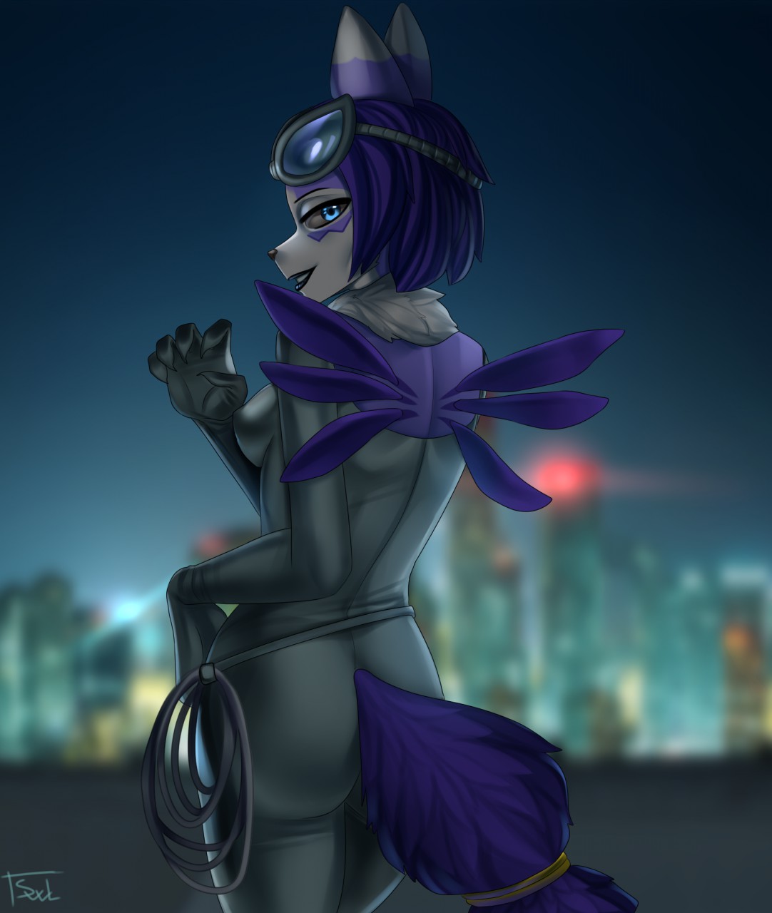 Catwoman Fan Character Krystal Krystamon Character By Sweetliar