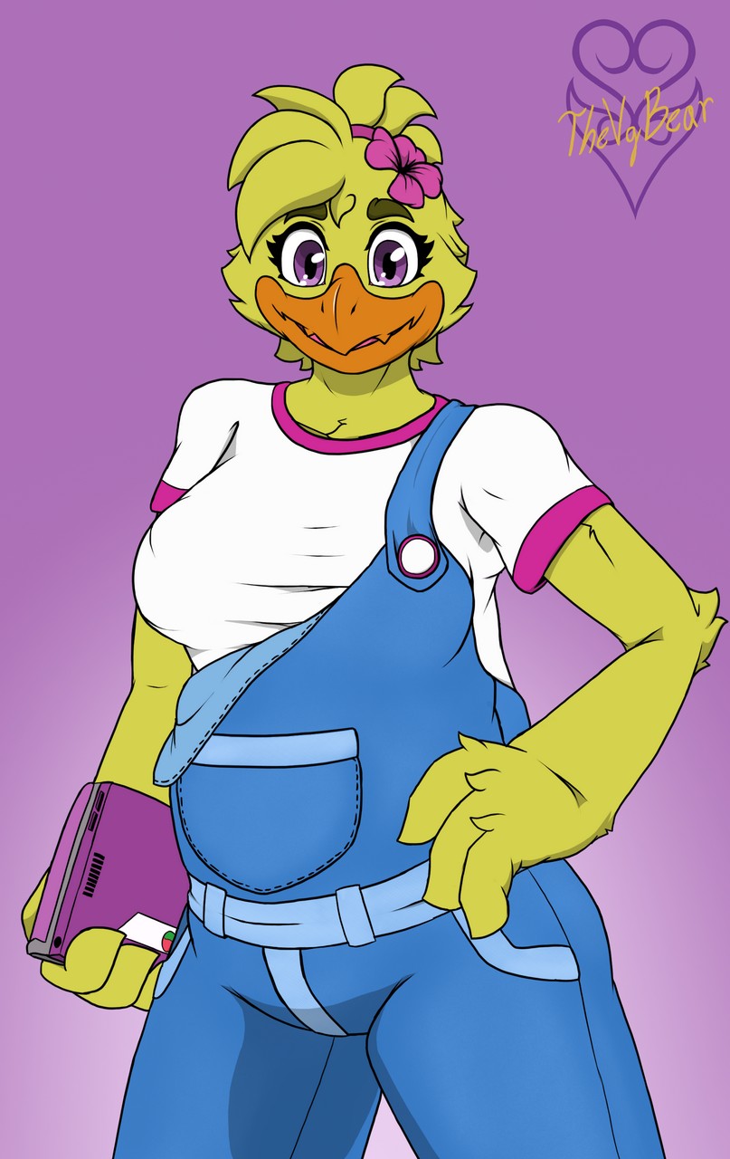 Chica Fnaf Coco Bandicoot By Thevgbea