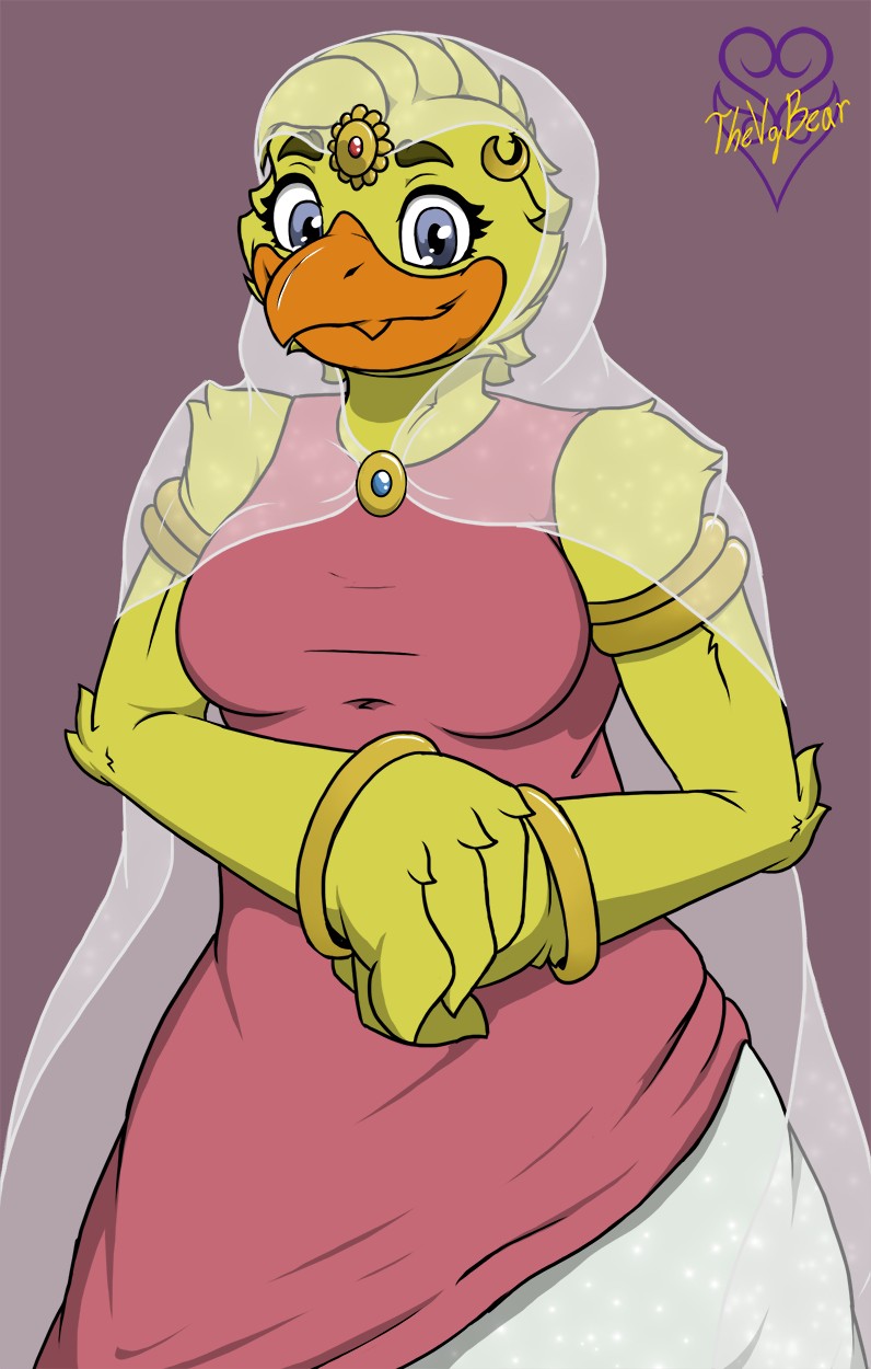 Chica Fnaf Princess Romy By Thevgbea