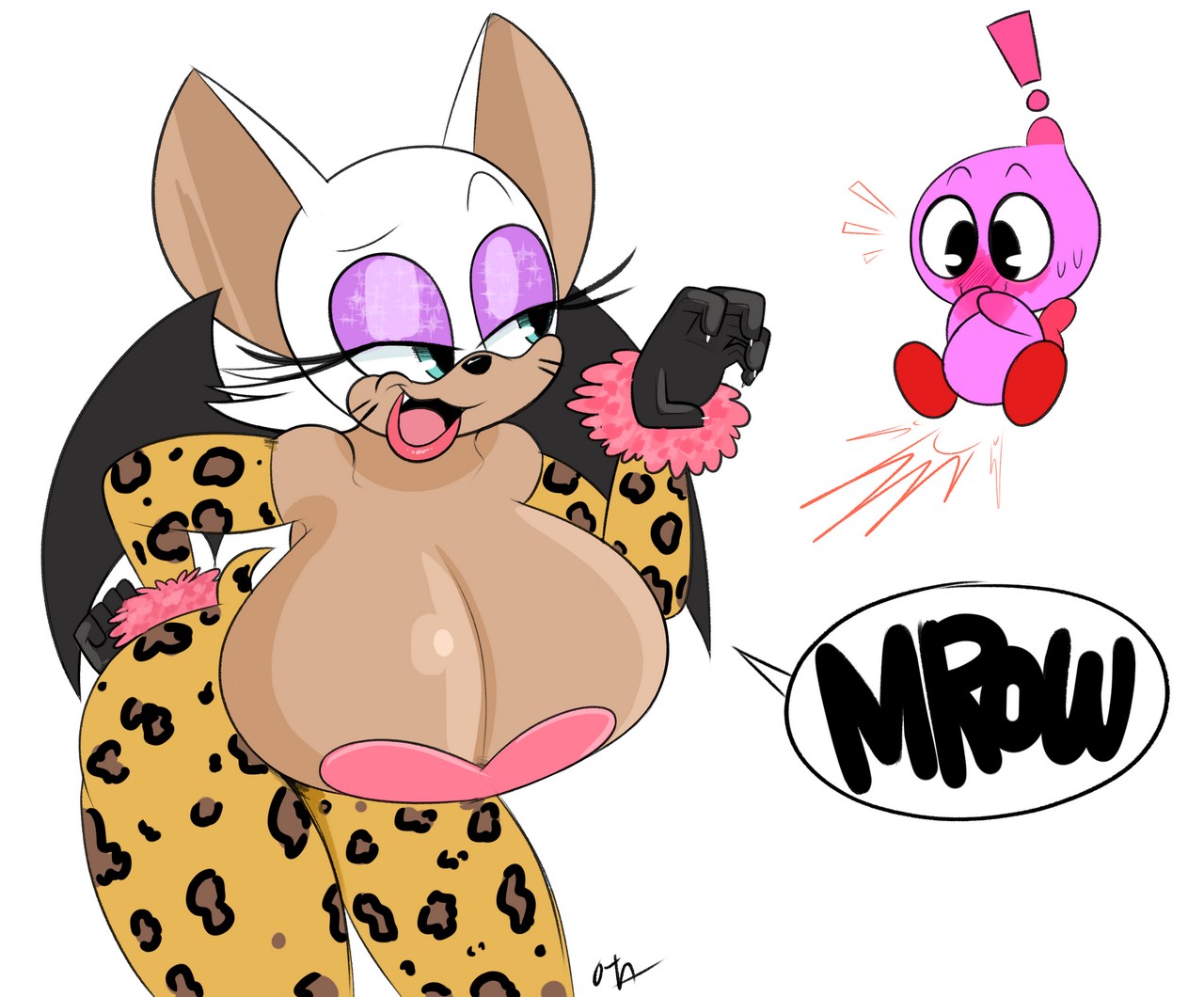 Clawroline Kirby Rouge The Bat By Ota Artis