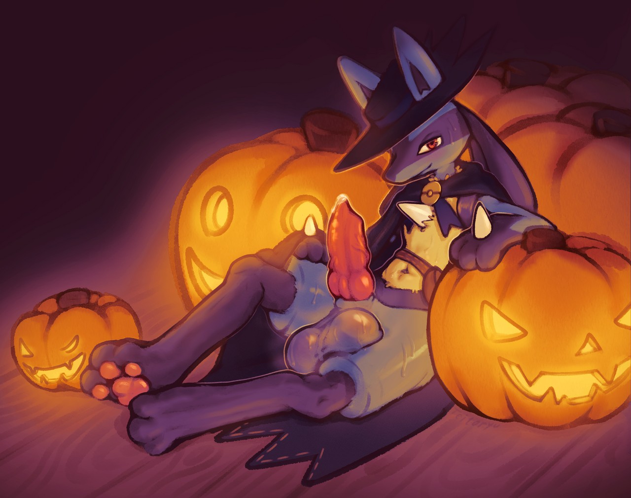 Costume Party Style Lucario By Teitory