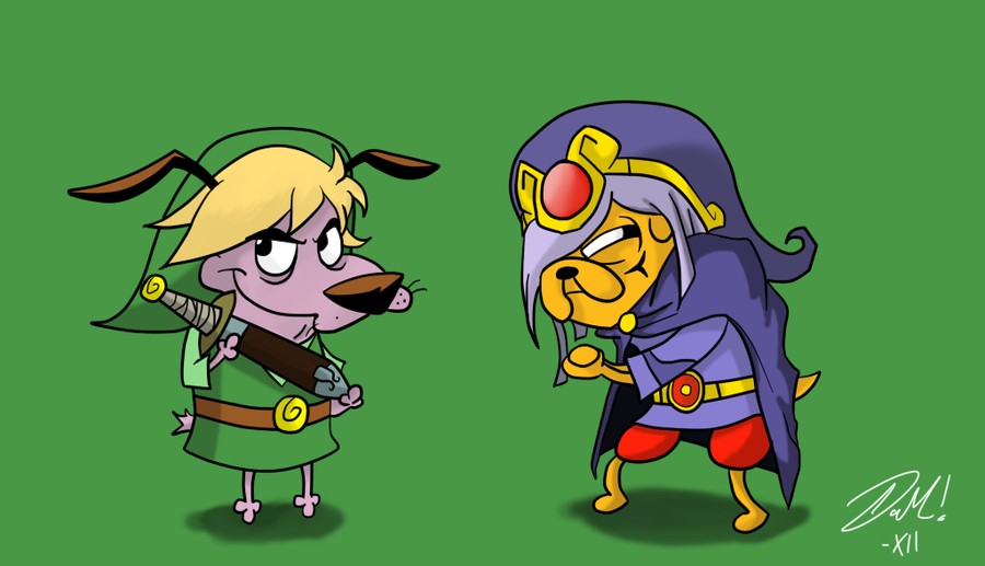 Courage The Cowardly Dog Character Jake The Dog Link Toon Link Vaat