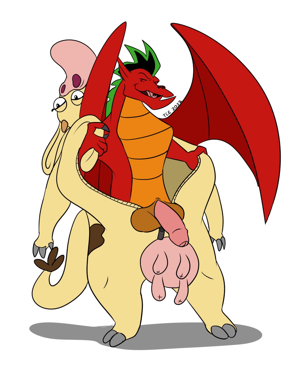 Cow Cow And Chicken Jake Long By Thecreatorsey