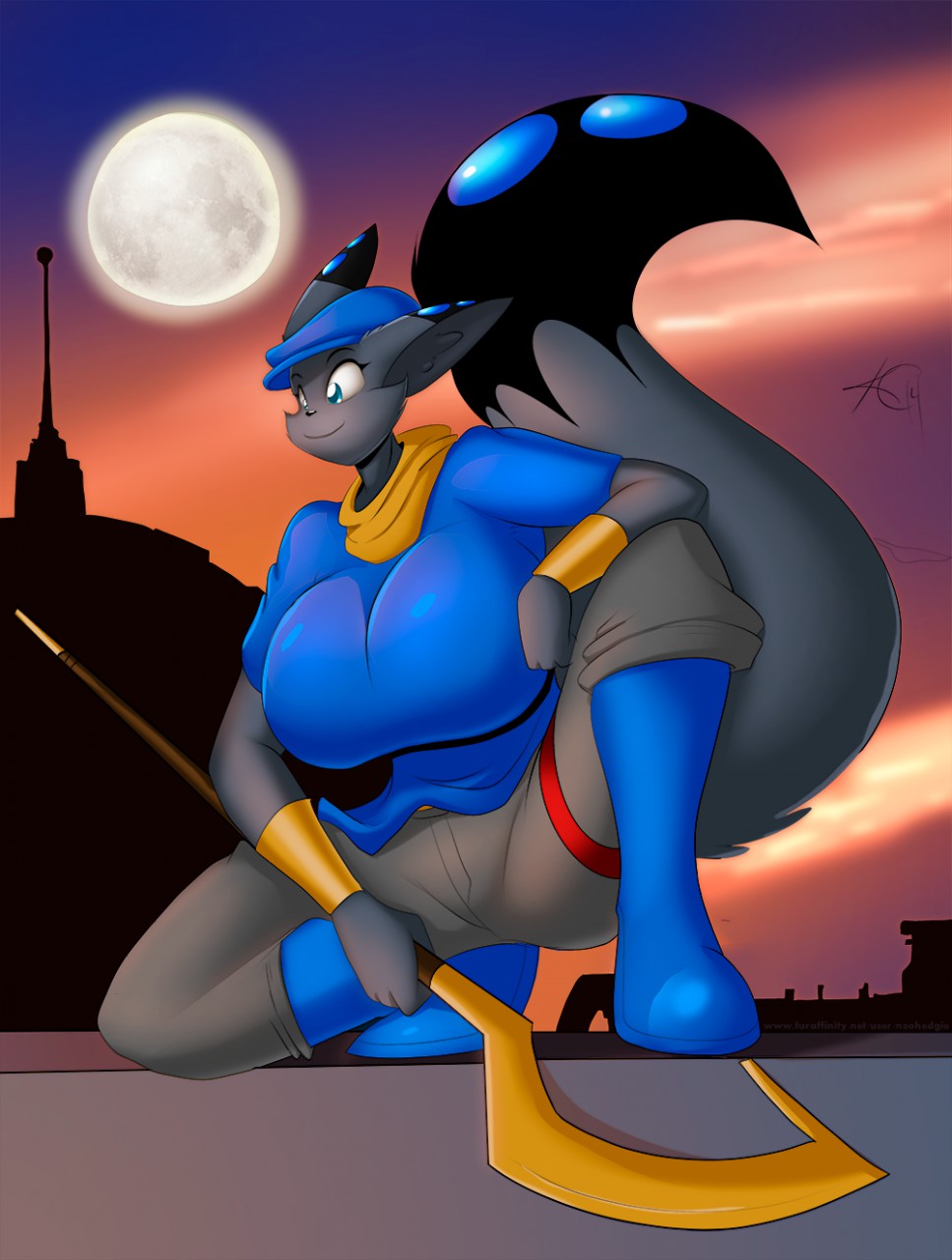 Cyrie Neohedgie Sly Cooper By Mastergoda
