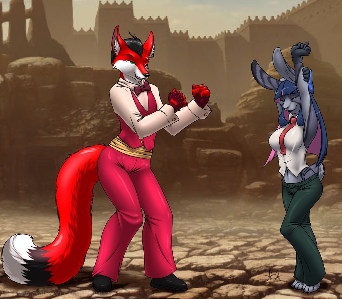 Daleon Furball Character King King Of Fighters Vanessa King Of Fighters By Furball Artis