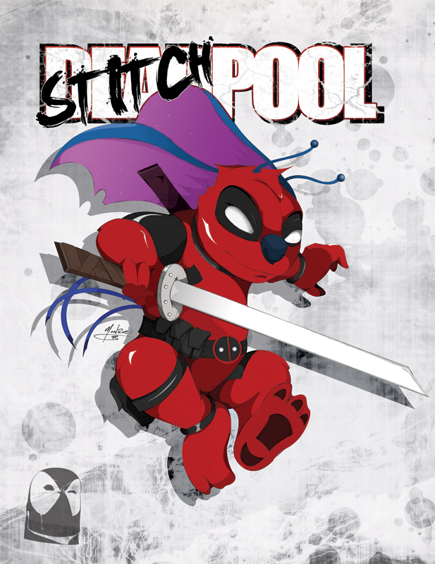 Deadpool Stitch Lilo And Stitch By Crimsondenize