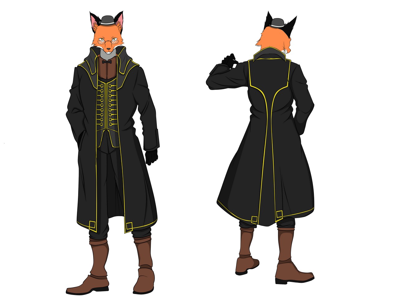 Dis The Fox By Blek Catangg