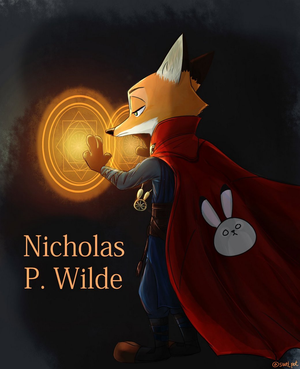 Doctor Strange Nick Wilde By Swetpo