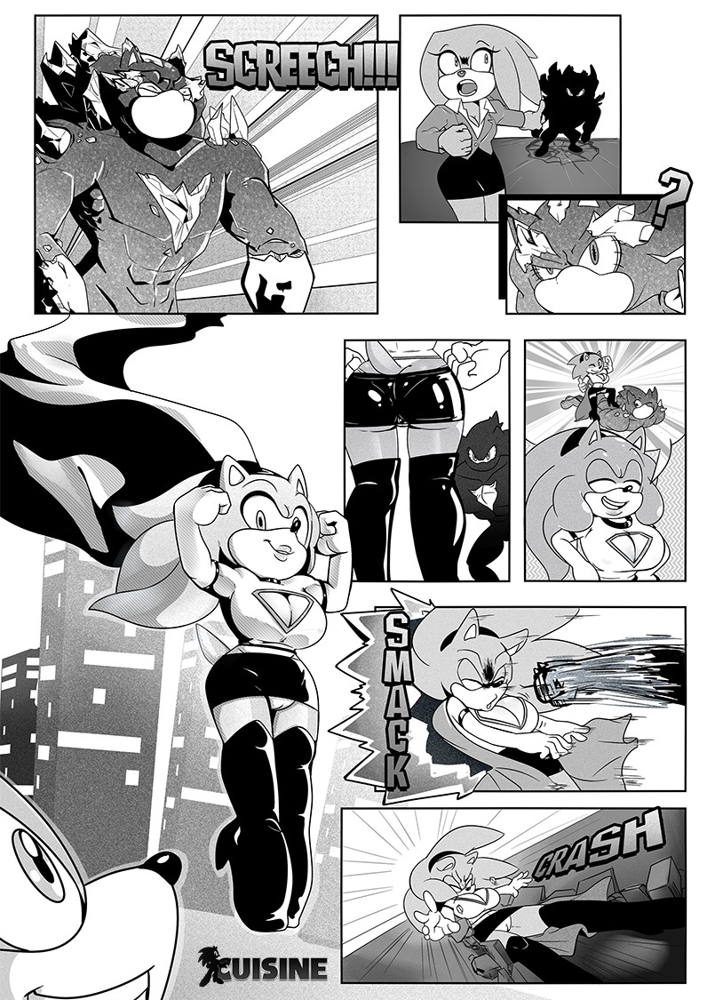 Doomsday Dc Mephiles The Dark Powergirl Sonic The Hedgehog Supergirl By Missphas