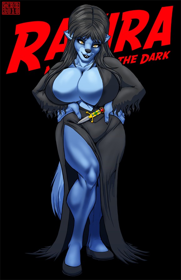 Elvira Mistress Of The Dark Raven Hunt By Max Blackrabbi