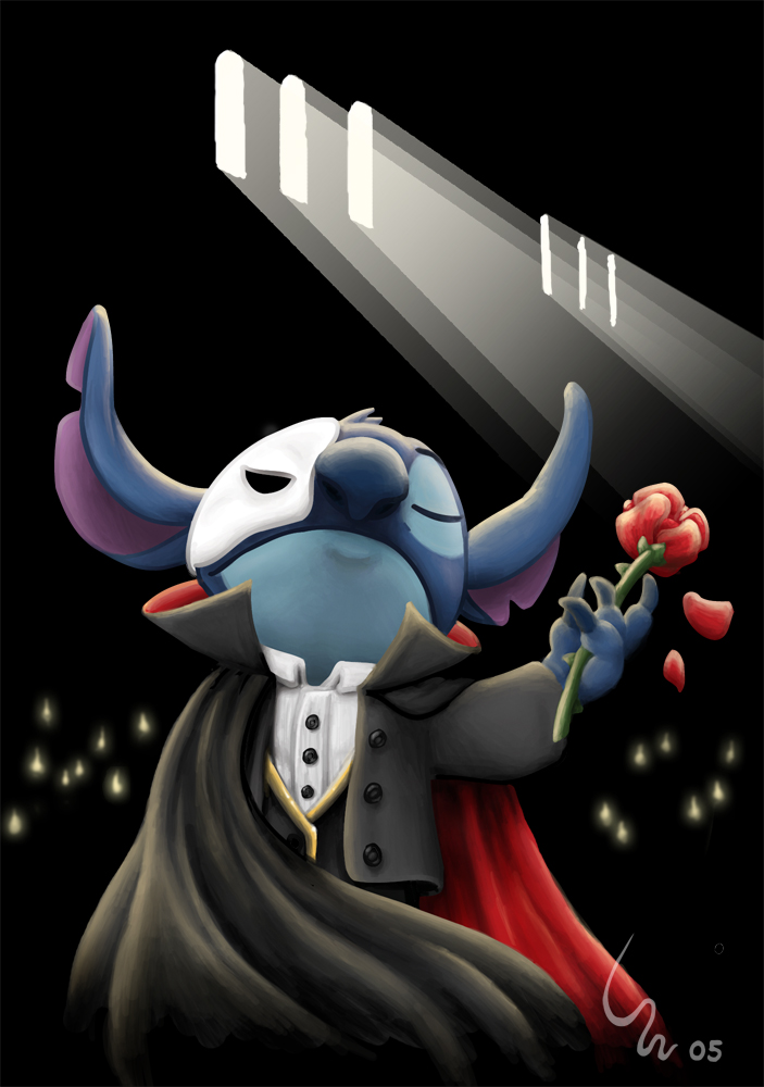 Erik The Phantom Of The Opera Stitch Lilo And Stitch By Riber