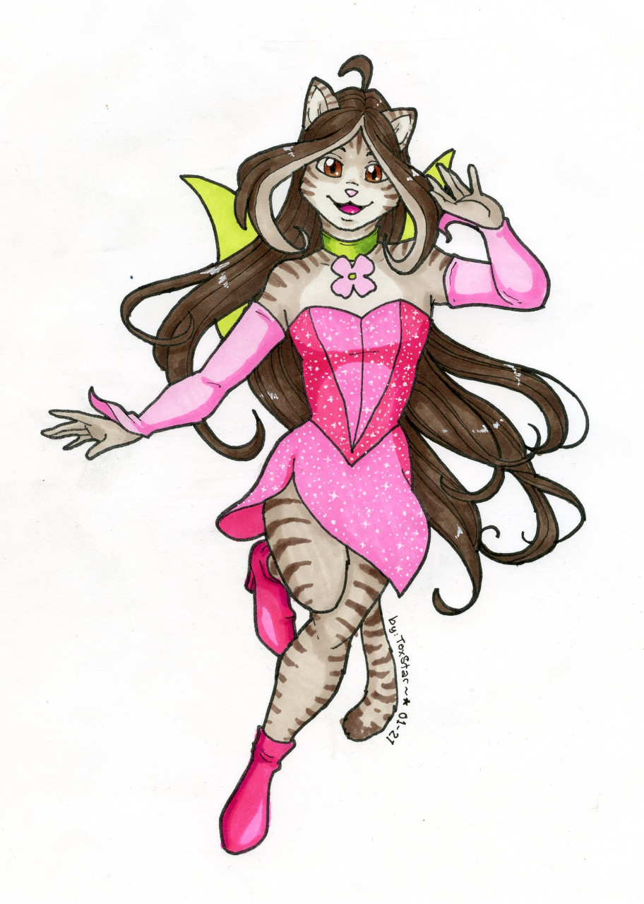 Flora Winx Club Toxstar Character By Toxsta