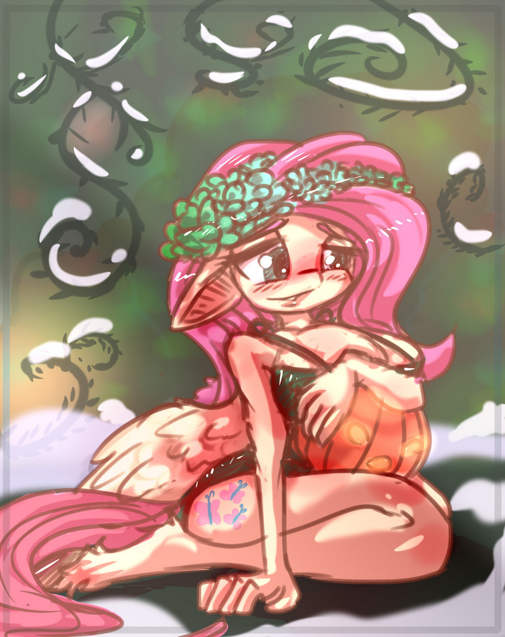 Fluttershy Mlp By Woofmapl
