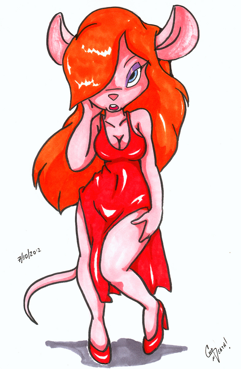 Gadget Hackwrench Jessica Rabbit By Chip N Deat