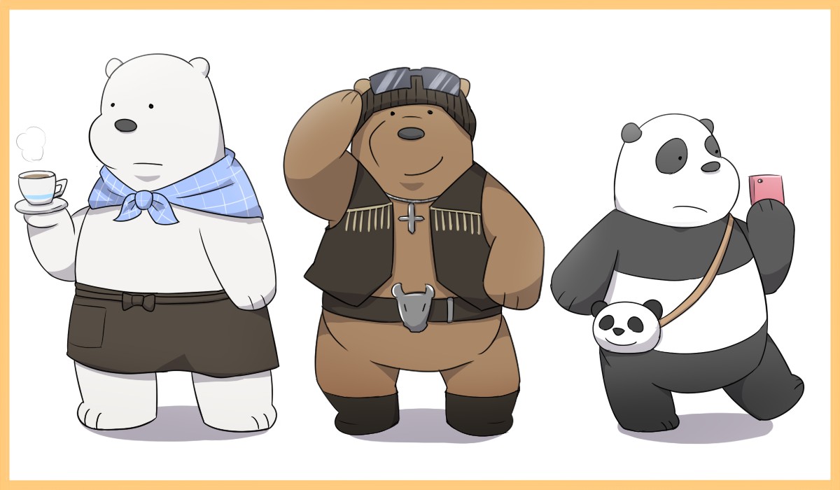 Grizzly Shirokuma Cafe Grizzly Wbb Ice Bear Panda Kun Panda Wbb Shirokuma By Emuf