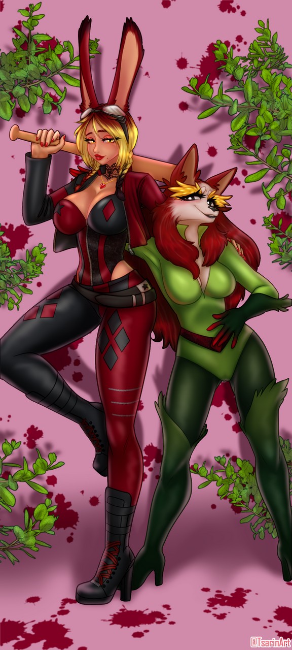 Harley Quinn Poison Ivy Tsarina By 4322cha