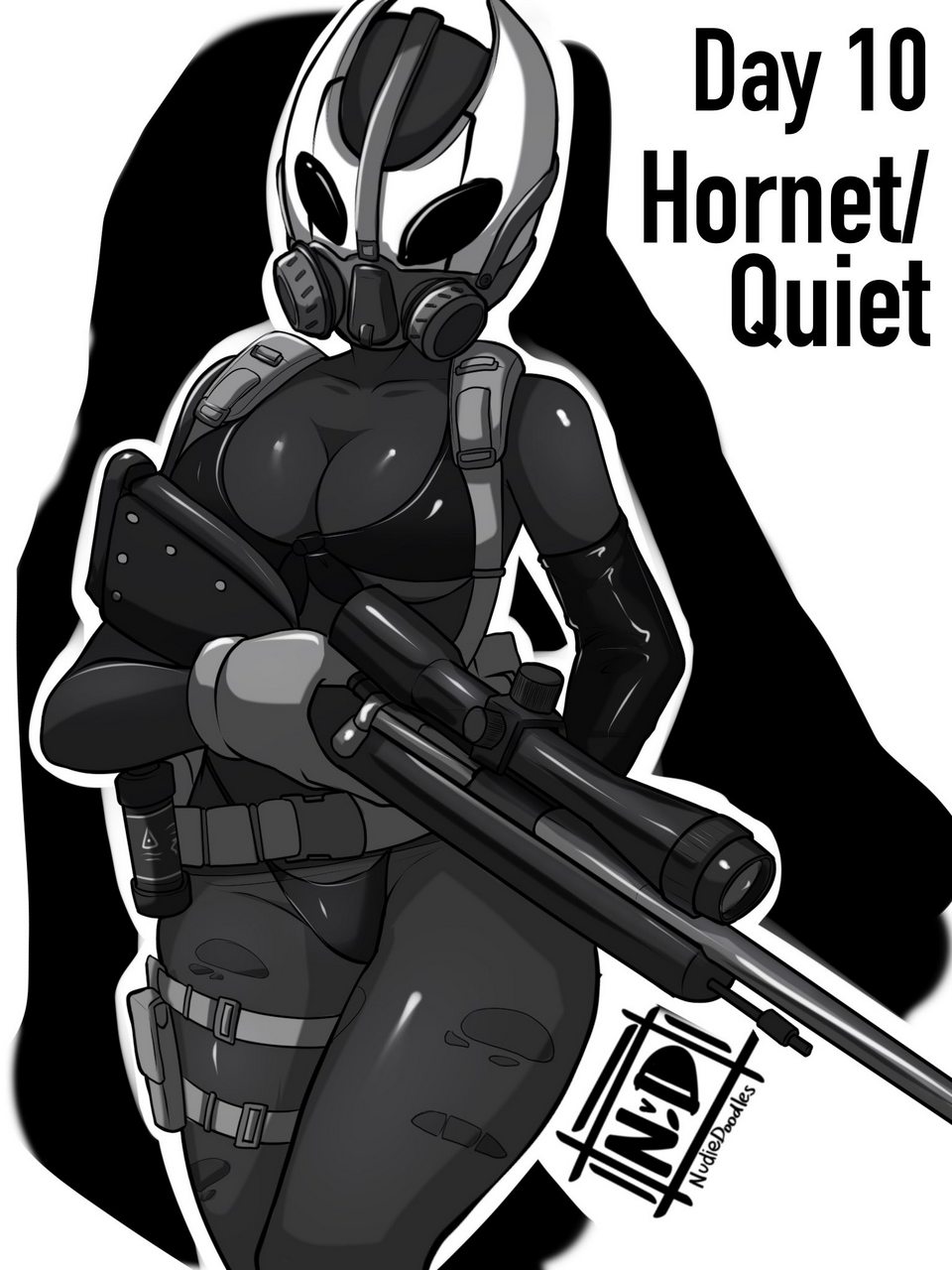 Hornet Hollow Knight Quiet Metal Gear By Nudiedoodle