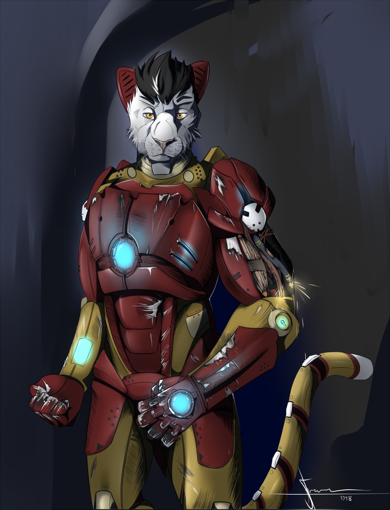 Iron Man By Aenno