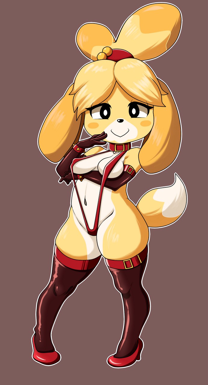 Isabelle Animal Crossing By Aladeen Eliozdherio