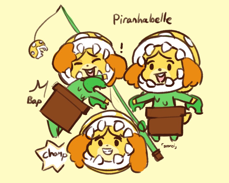 Isabelle Animal Crossing By Scorc
