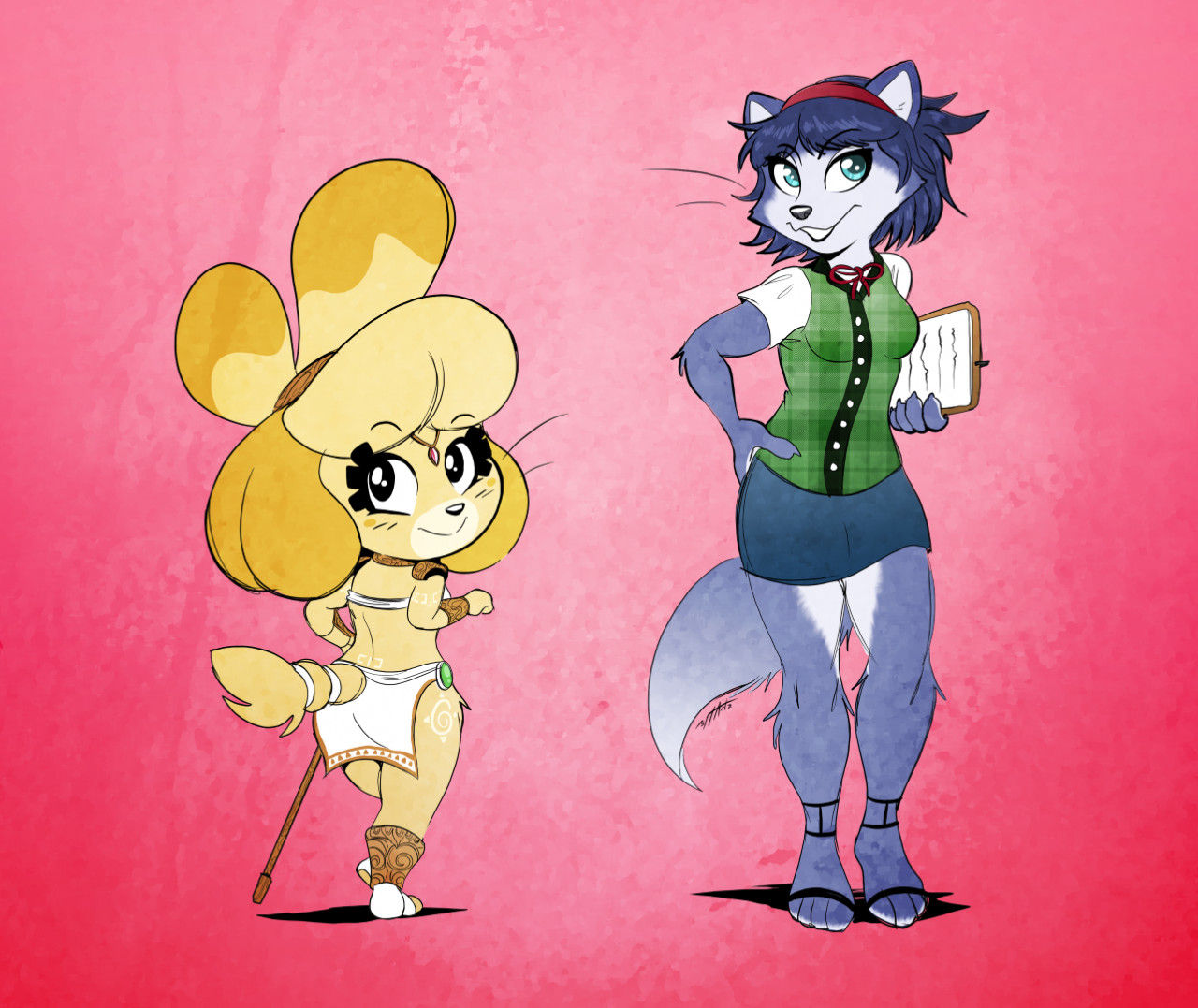 Isabelle Animal Crossing Krystal By Scottythema