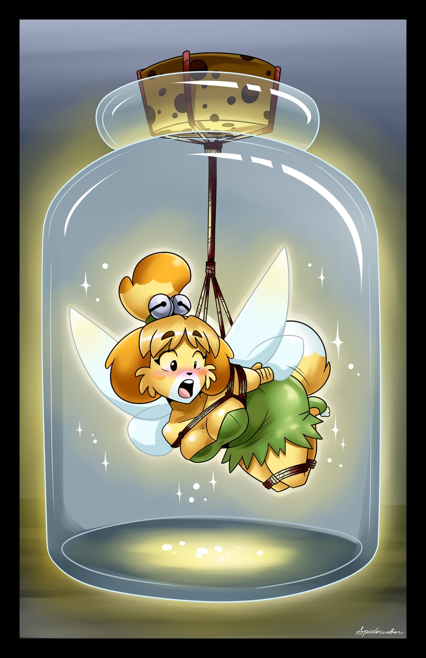 Isabelle Animal Crossing Tinker Bell Disney Tinker Belle By Spiderwebe