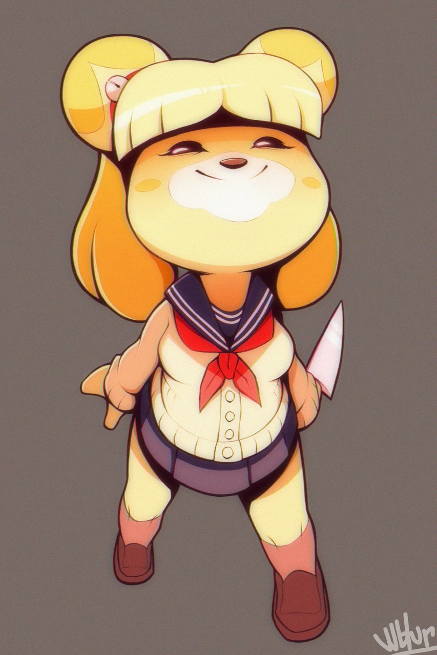 Isabelle Animal Crossing Toga Himiko By Wildblu