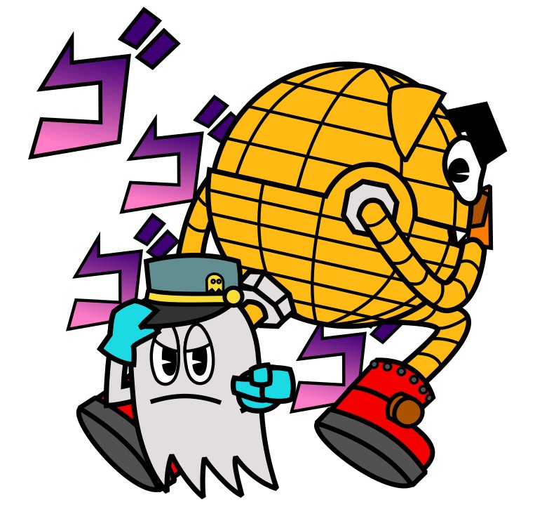 Jotaro Kujo Orson Pac Man Toc Man By Mr Mcscrewu