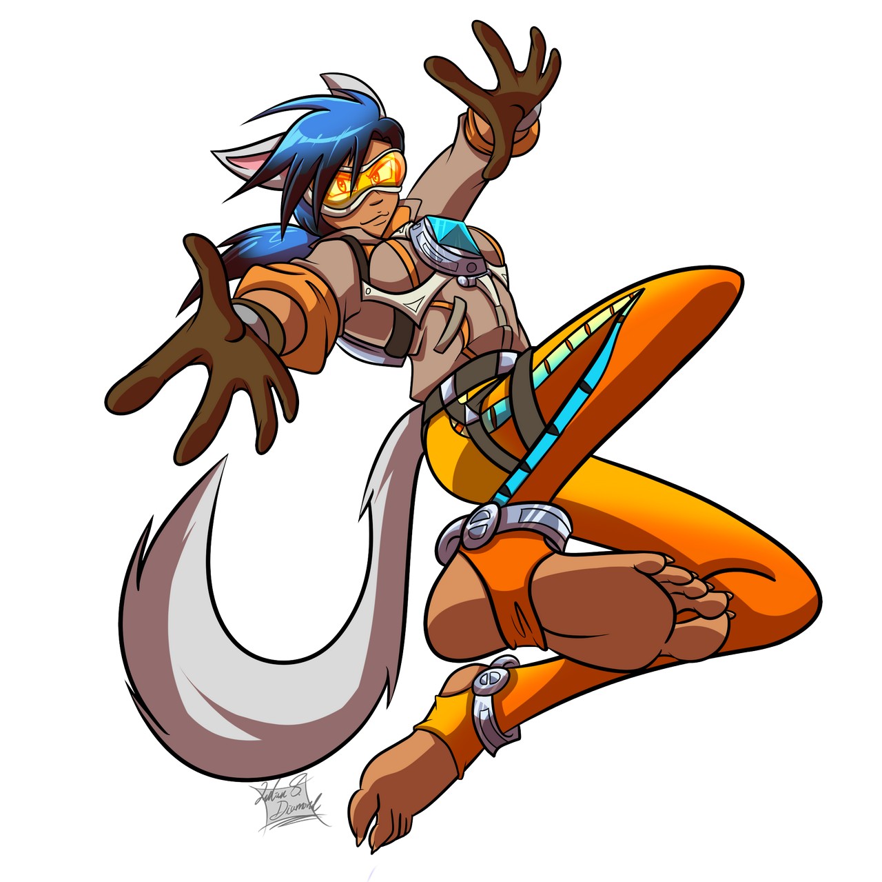 Kathica Azure Arts Tracer Overwatch By Azure Art