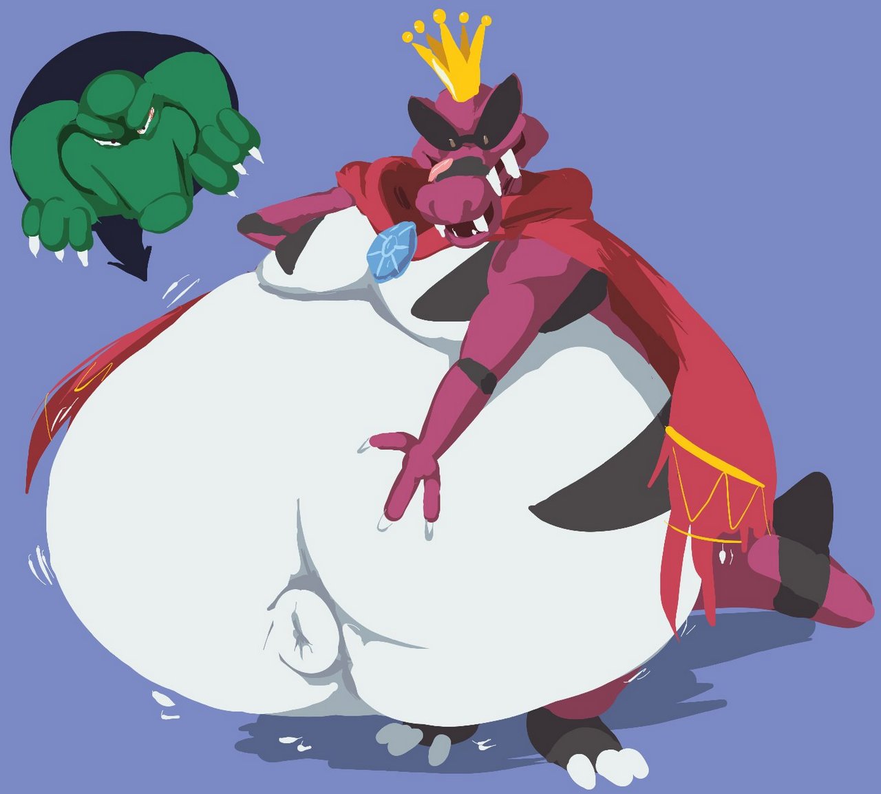 King K Rool By Tehsquishyra