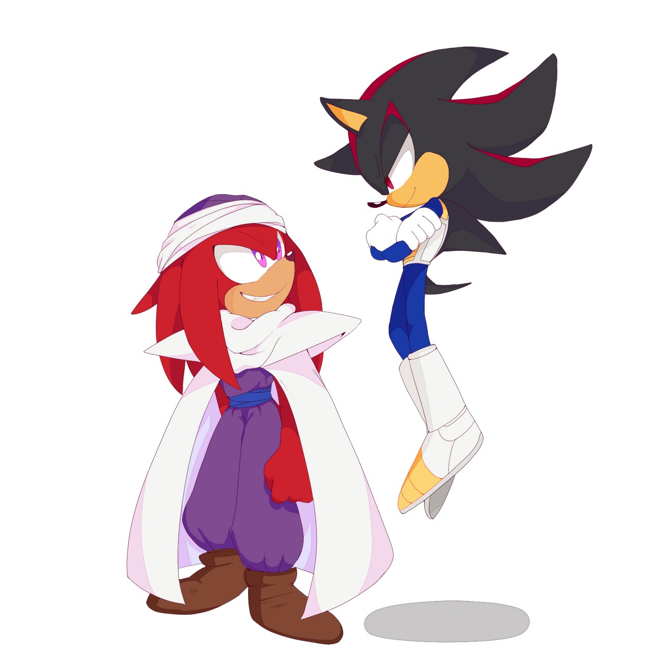 Knuckles The Echidna Shadow The Hedgehog By Zzavo