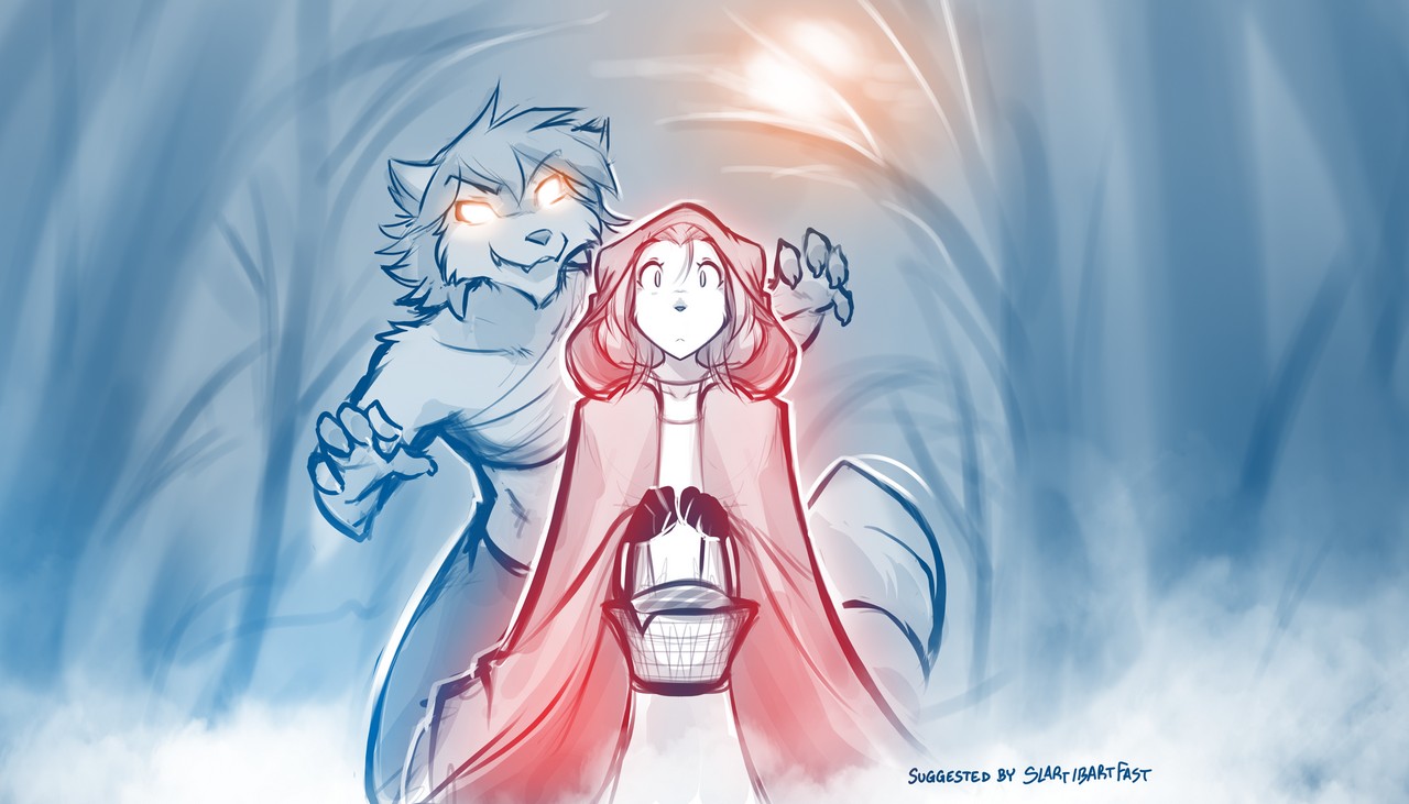 Laura Twokinds Little Red Riding Hood Natani Webcomic Character By Conditional Dnp Tom Fischbac