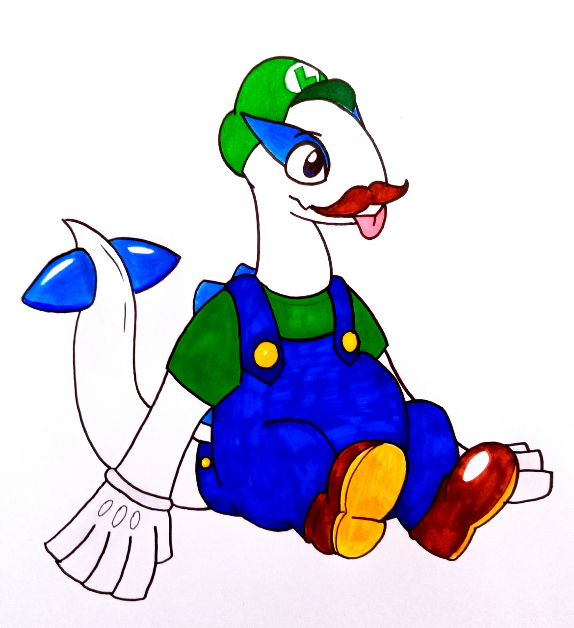Luigi By Glury The Unow