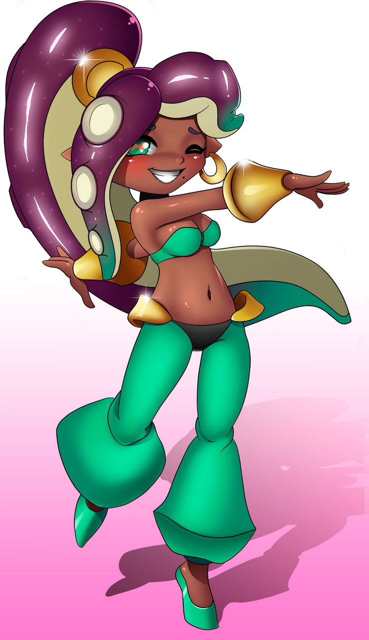 Marina Splatoon Shantae By Chacrawarrio