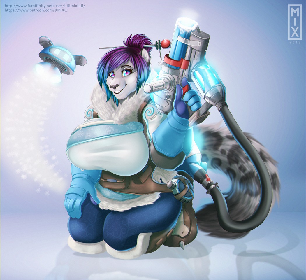 Mei Overwatch Misha Galacticmichi Snowball Overwatch By Galacticmich